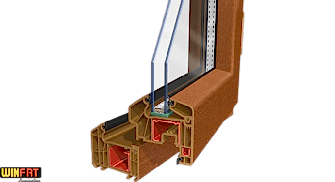 Lamine Serisi PVC Pencere