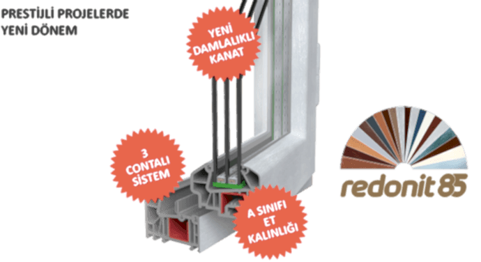 Redonit 85 PVC Pencere Serisi