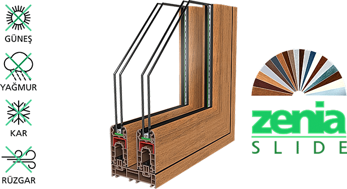 Zenia Slide (Tam Yalıtımlı Sürme)